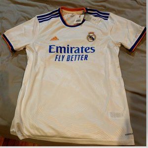 La Liga Adidas Real Madrid CF 2021-2022 Team Jersey, new w/tags  - size Adult L